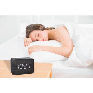 Produktbild für Wecker TFA 60.2549.01 Clocco schwarz, digital