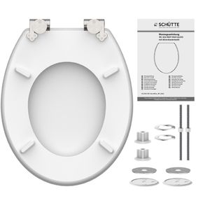 Produktbild für WC-Sitz Schütte Balance 80522 High Gloss, oval, aus Holz