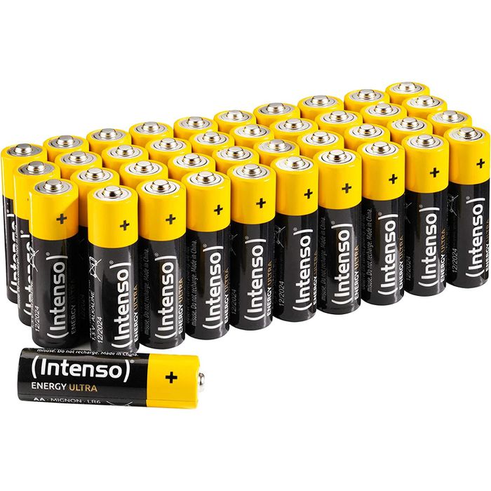 Intenso Batterien Energy Ultra AA, Mignon, R6, LR6, 1,5 V, 40