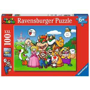 Ravensburger Puzzle 12992, Super Mario Fun, 100 XXL-Teile, ab 6 Jahre