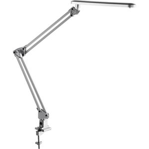 Schreibtischlampe Alco 962, silber, LED