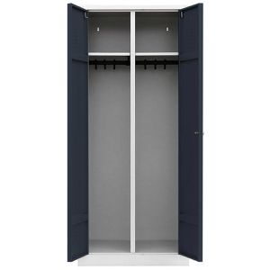 Produktbild für Spind Lüllmann 515428, Doppelspind, anthrazit