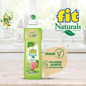 Produktbild für Spülmittel fit Naturals Guave-Limette, mikroplastikfrei