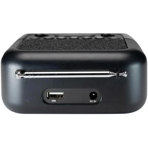 Produktbild für Radiowecker Albrecht DR 451, schwarz
