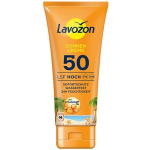 LAVOZON Sonnencreme Sonnenmilch, LSF 50, 100ml, wasserfest