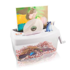 Produktbild für Aktenvernichter Peach 510474 PS300-21, weiß/transparent