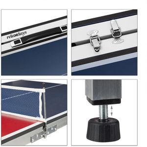 Produktbild für Tischtennisplatte Relaxdays 10028919, Set, mit Netz, Indoor