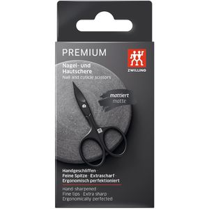 Produktbild für Nagelschere Zwilling Kombi, Premium, Black Edition, Edelstahl