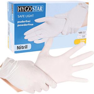 Produktbild für Einmalhandschuhe Franz-Mensch Safe Light, weiß, 100 Stück