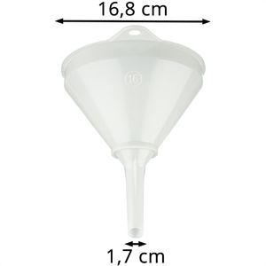 Produktbild für Trichter Hünersdorff 951100, naturfarben