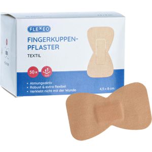 Pflaster Flexeo Fingerkuppenpflaster, 50 Strips