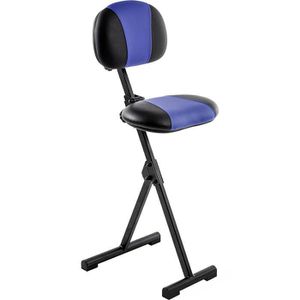 meychair Futura AF-SR-KL Stehhilfe, schwarz/blau, höhenverstellbar