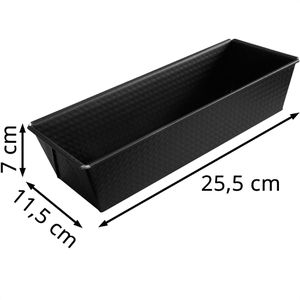 Produktbild für Backform Zenker Black Metallic 6513, Königskuchenform, Stahl