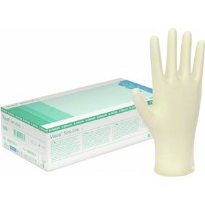 Einmalhandschuhe B.Braun Vasco Sensitive, weiß, 100 Stück