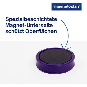 Produktbild für Magnete Magnetoplan Ergo Medium, violett