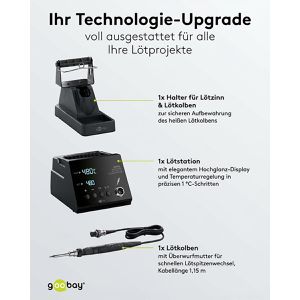 Produktbild für Lötstation Goobay 78624