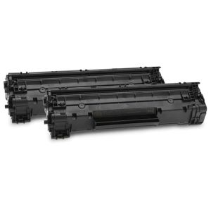 Produktbild für Toner HP 85A, CE285AD Doppelpack