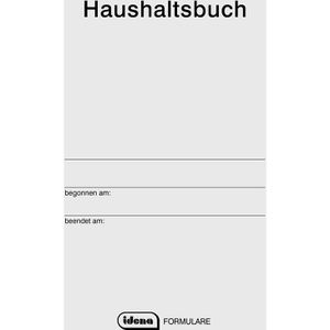 Produktbild für Haushaltsbuch Idena 10846, A5