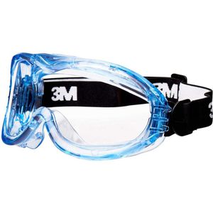 Schutzbrille 3M Fahrenheit, blau-schwarz, Vollsichtbrille