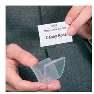 Produktbild für Namensschilder Durable 8215 Click Fold, 90 x 54 mm