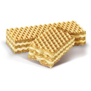 Produktbild für Waffeln Loacker Classic Zitrone, Waffelschnitte