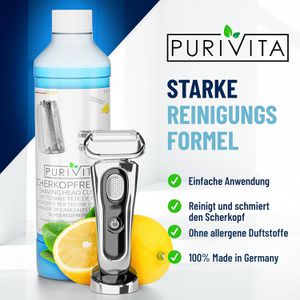 Produktbild für Scherkopfreiniger Purivita Shaving Head Cleaner