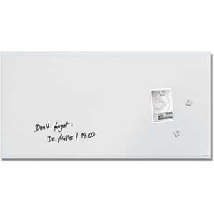 Glas-Magnettafel Sigel GL546 Artverum, inkl. 3 Magnete