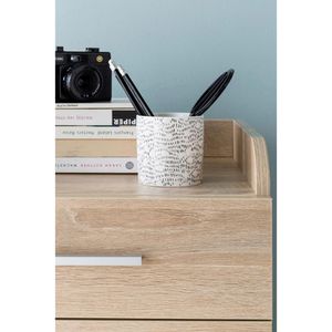 Produktbild für Rollcontainer Wohnling WL5.749, aus Holz, sonoma eiche