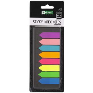 Produktbild für Haftmarker D.RECT 110505 Sticky Index, transparent