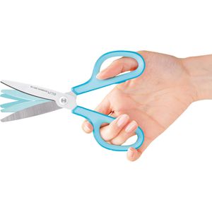Produktbild für Büroschere Plus-Japan Fitcut Curve, 35055, mit Softgrip