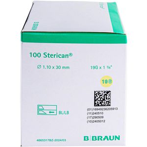 Produktbild für Kanülen B.Braun Sterican, 100 Stück
