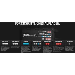Produktbild für Autobatterie-Ladegerät NOCO GENIUSPRO25