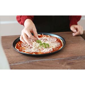 Produktbild für Pizzablech Gräwe 6030, unbeschichtet, rund, Ø 30 cm
