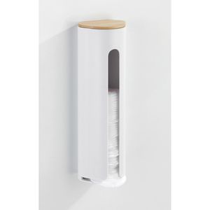 Produktbild für Wattepadspender Wenko Laresa, weiß