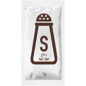 Produktbild für Salz Hellma Salz-Sachet nachhaltig, 2 kg