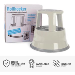 Produktbild für Rollhocker Casa-Pura FD-16813, aus Metall