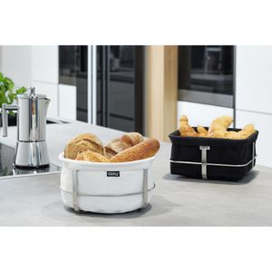 Produktbild für Brotkorb Gefu Brunch 33660, aus Edelstahl / Stoff