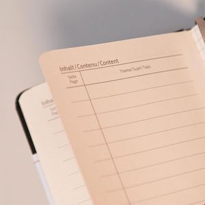 Produktbild für Notizbuch Brunnen Kompagnon Klassik, Karton Hardcover