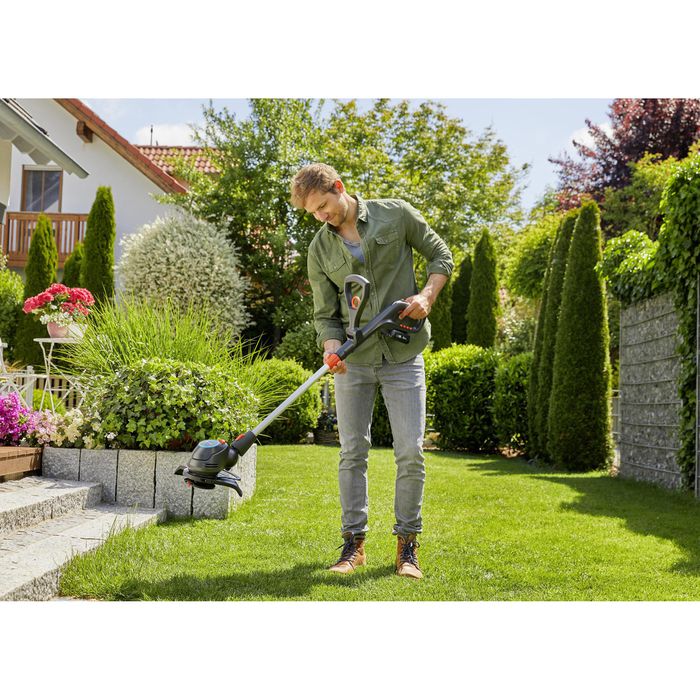 Gardena Rasentrimmer ComfortCut 23/18V P4A solo, 18V, Teleskopstiel