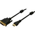 DVI-Kabel LogiLink CH0015, HDMI DVI-D, 5m