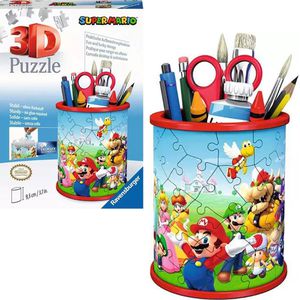 Ravensburger Puzzle 3D Puzzle Utensilo Super Mario, 3D Puzzle, ab 6 Jahre, 54 Teile