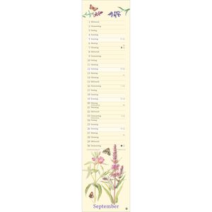 Produktbild für Streifenkalender Heye Edith Holden - Mit der Natur durchs Jahr