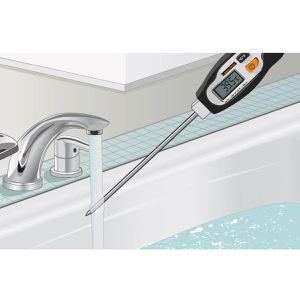 Produktbild für Einstichthermometer Laserliner 082.030E, ThermoTester
