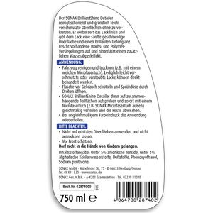 Produktbild für Lackreiniger Sonax Xtreme BrilliantShine Detailer
