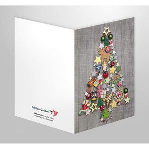 Produktbild für Weihnachtskarte Böttcher-AG Weihnachtsbaum
