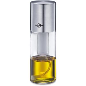 Produktbild für Ölsprüher Küchenprofi PUGLIA, silber, aus Glas und Edelstahl