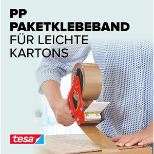 Produktbild für Packband Tesa 57168-00000-11, Strong, PP, braun