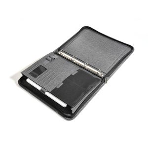 Produktbild für Schreibmappe Wedo 58354412, College, grau, Polyester