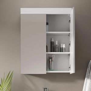 Produktbild für Spiegelschrank Vicco Luna, weiß
