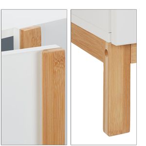 Produktbild für Waschbeckenunterschrank Relaxdays 10025015, stehend
